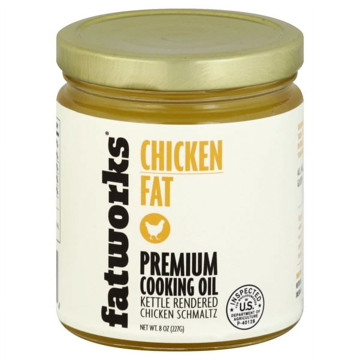 Fatworks - Chicken Fat Premium Cooking Oil - 7.5 oz. - Walmart.com