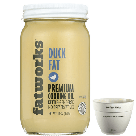 Fatworks Duck Fat Cage Free, Cooking Oil, 14 oz
