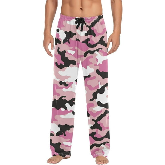 Faty-T Christmas Snowflakes Gnome Pajama Pants Winter Light Men's Pajama Bottoms Lounge Sleepwear PJs Sleep Pants