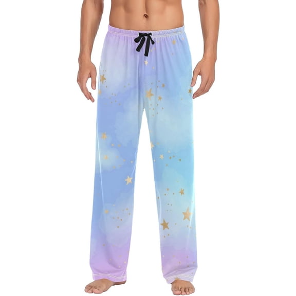 Faty-T Christmas Snowflakes Gnome Pajama Pants Winter Light Men's Pajama Bottoms Lounge Sleepwear PJs Sleep Pants