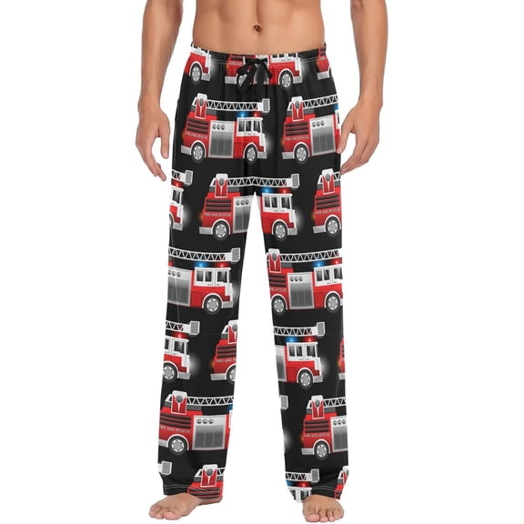 Faty-T Christmas Snowflakes Gnome Pajama Pants Winter Light Men's Pajama Bottoms Lounge Sleepwear PJs Sleep Pants