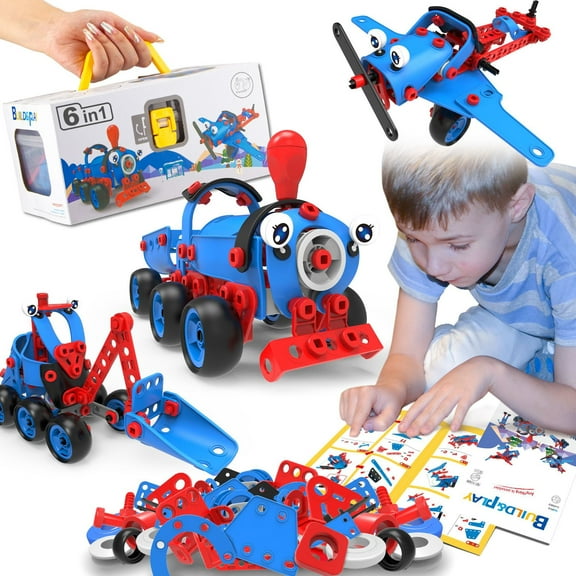Faty-T City Construction truck Building Block Set for Kids,143 pcs STEM Building Toys for Boys Girls 4-6 5-7 8-12 Year Old,Creative Team Educational Engineering Kit