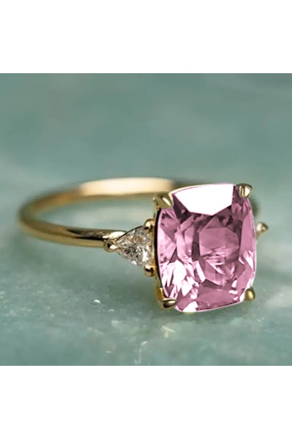 Fashion 925 Sterling Silver CZ Stone Emerald Ring for Women Cubic Zirconia Anniversary Promise Cocktail Rings CZ Diamond Halo Cut Cubic Zirconia Statement Promise Female Ring