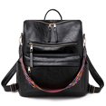 thumbnail image 1 of Faty-T Fashion Backpack Purse for Women Leather Multipurpose PU Ladies Shoulder Bag Travel bag Satchel Handbags, 1 of 11