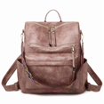 thumbnail image 1 of Faty-T Fashion Backpack Purse for Women Leather Multipurpose PU Ladies Shoulder Bag Travel bag Satchel Handbags, 1 of 10