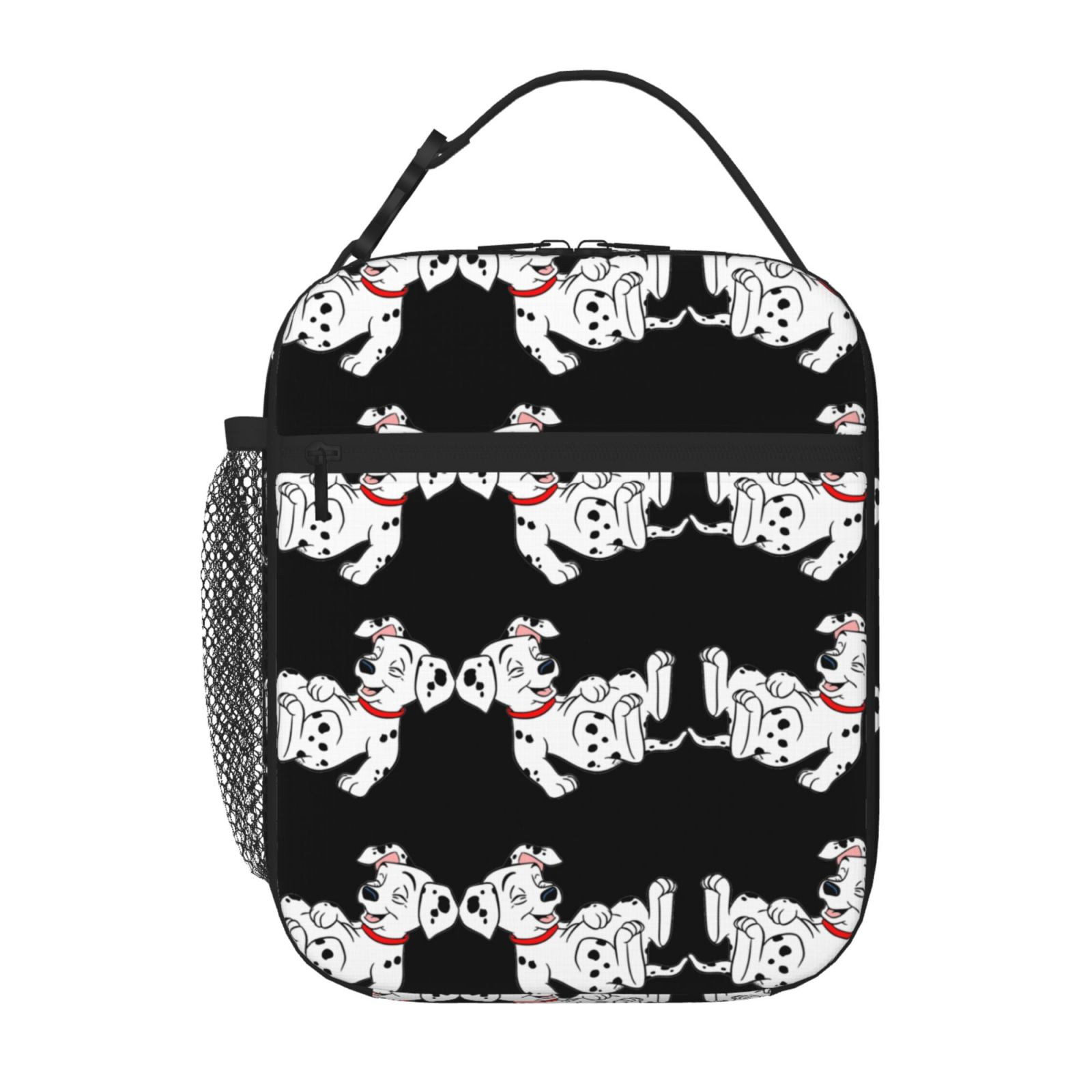 Faty-T Lunch Bag Women,White Dog Print Lunch Box for Women Adult Men ...