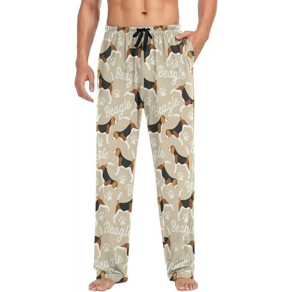 Faty-T Mens Pajama Pants Pajama Bottoms Sleep Pants Separate Lounge PJ Pants