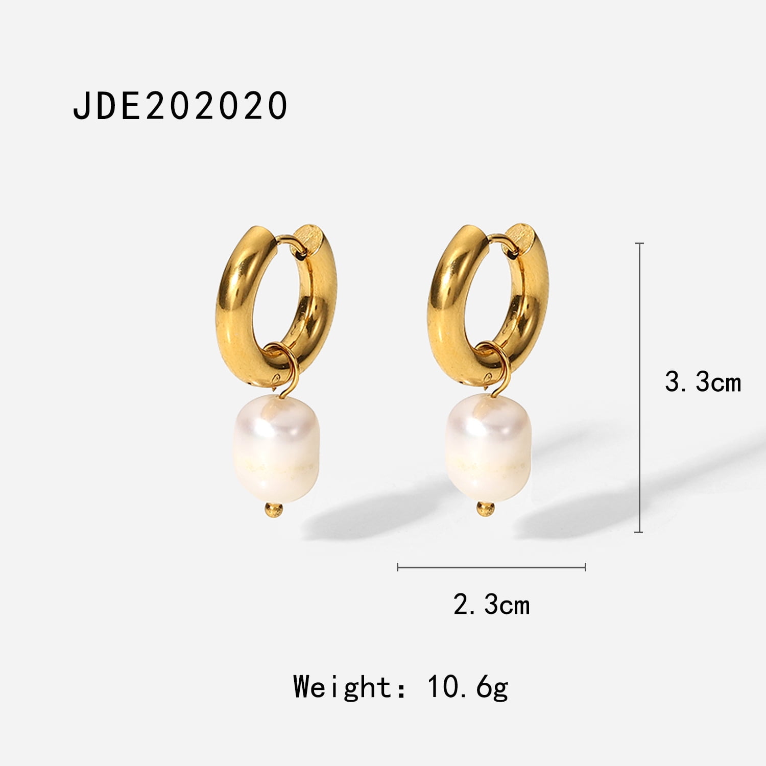 Faty-T Small Gold Huggie Hoop Earrings Set for Women Men Hypoallergenic ...