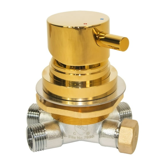 Faucet 002 for Shampoo Bowl, Pedicure Spa, Sink Replacement Part for Salon, Barber Shop, Spa, Rehab, Gold