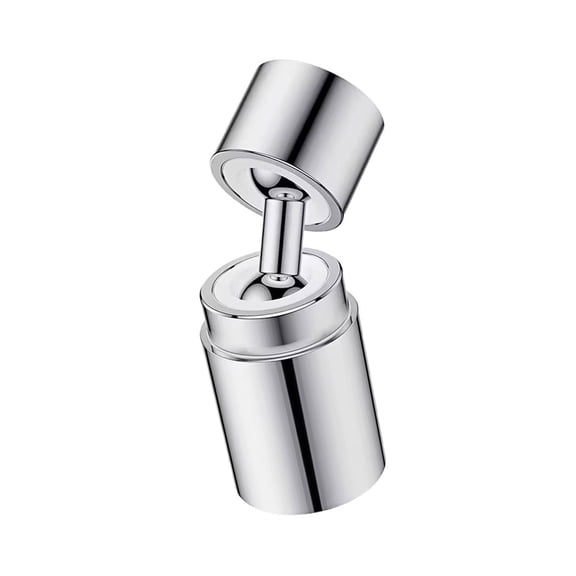 Faucet Adapter 360 Degrees Swivels Functionality Splashproof Operations Water Conservation Simple Assembly Zincs alloys