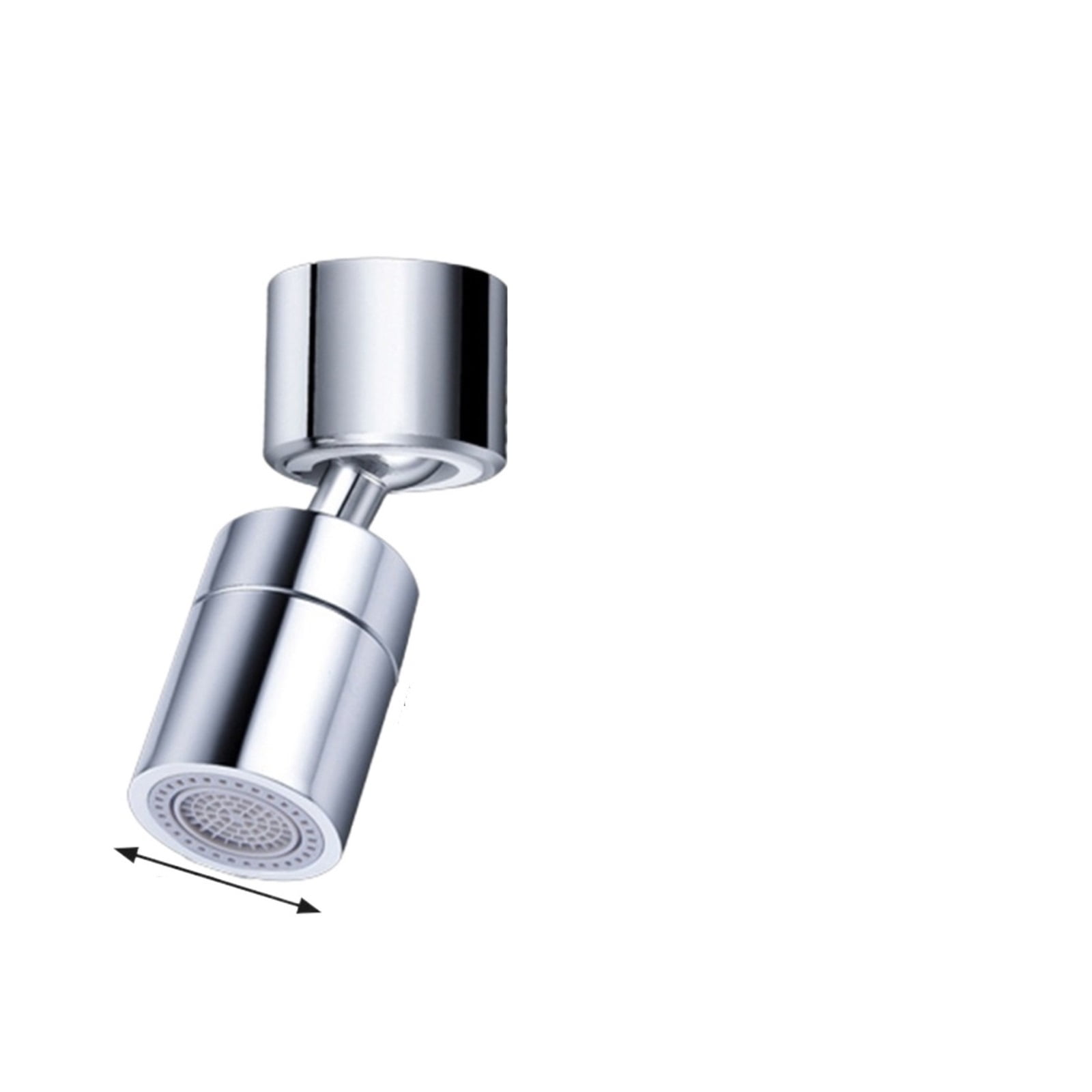Faucet Aerator,720° Rotatable Splash Filter Kitchen Coper Faucet Sprayer Head Flexible Bathroom Tap Extender Adapter Foam Nozzle ,Water Saving