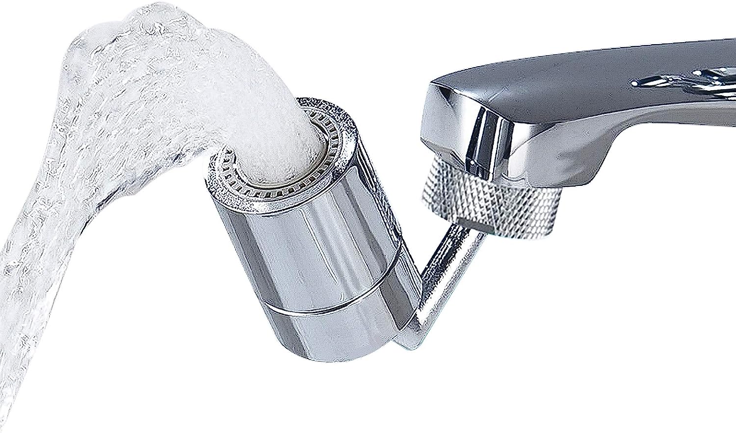 Faucet Aerator, 720degree Angle Rotate and Swivel Dualfunction