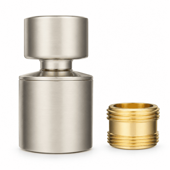 Faucet Aerator, Brushed Nickel