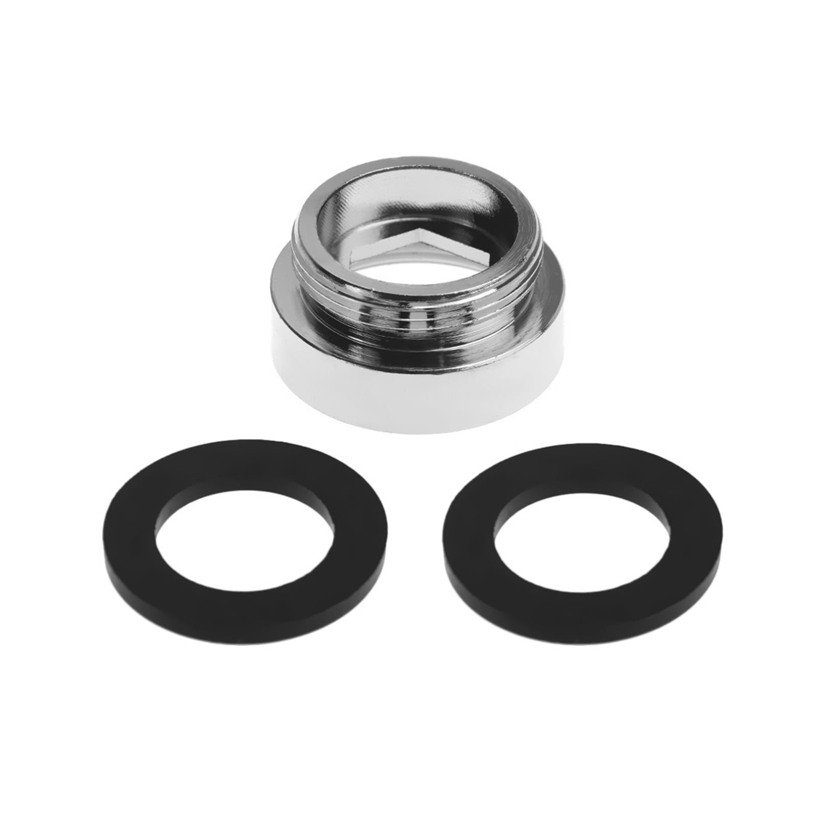 Faucet Aerator Connector Metal Outside Inside Thread Water Saving Adaptor Kitchen Faucet 16/18/20/22/24/28/mm To 22mm With Gasket For Bathroom Or Kitchen ,Water Saving