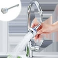 thumbnail image 1 of Faucet Aerator Splash Filter - Large Size, Water Saving & Pressure Boosting Bubbler for Kitchen/Bathroom Faucets, 1 of 5