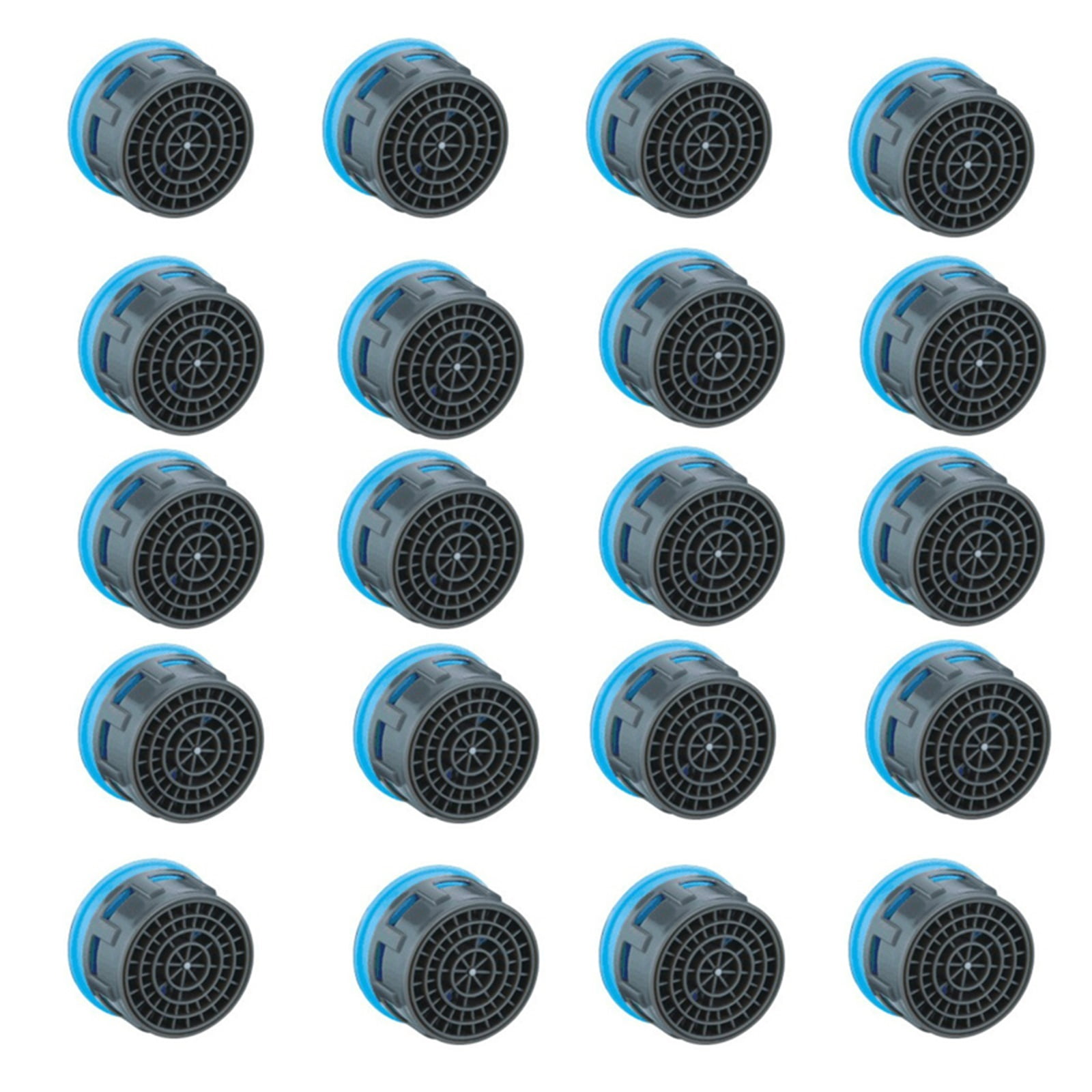 Faucet Aerator,Water Saving Aerator Porcelain Bathroom Faucet Bubbler Spout Net Soft Flower Water Mouth Flowers To Prevent Splash,20 Pcs ,Water Saving
