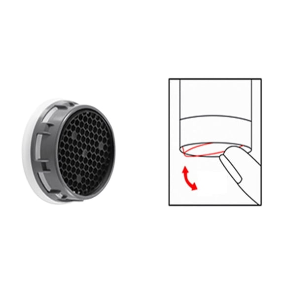 Faucet Aerator,Water Saving Faucet Filter 4L/Minute 24mm/22mm Spout Bubbler Filter Accessories Core Part Attachment For Kitchen And Bathroom ,Water Saving