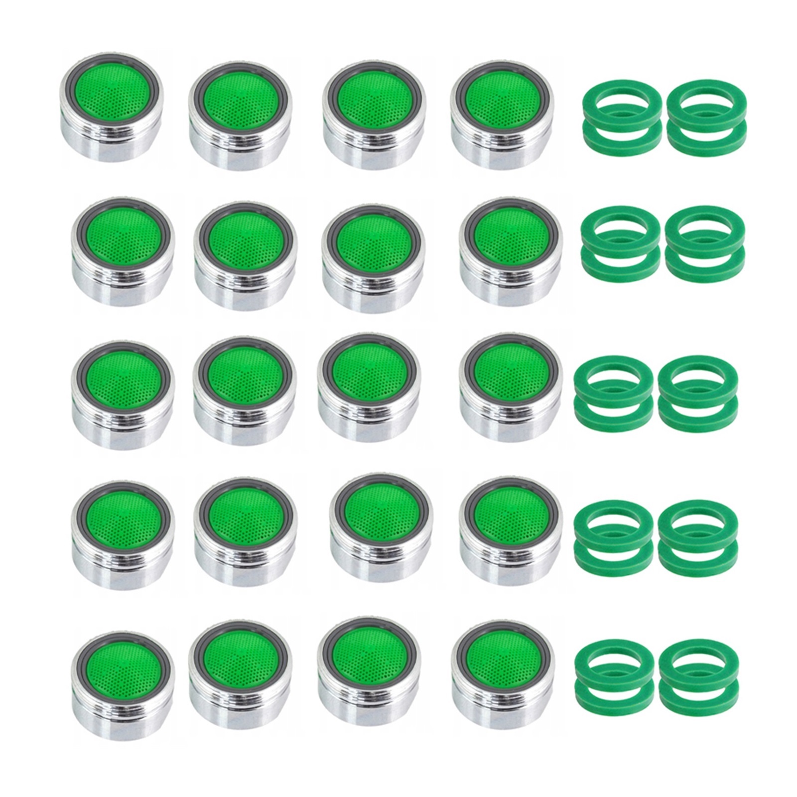 Faucet Aerator With Gasket,Bubbler Filter Hippo Mouth Foam Generator Splash Water Bathroom Faucet Accessories,Saving Of 30% Water ,Water Saving