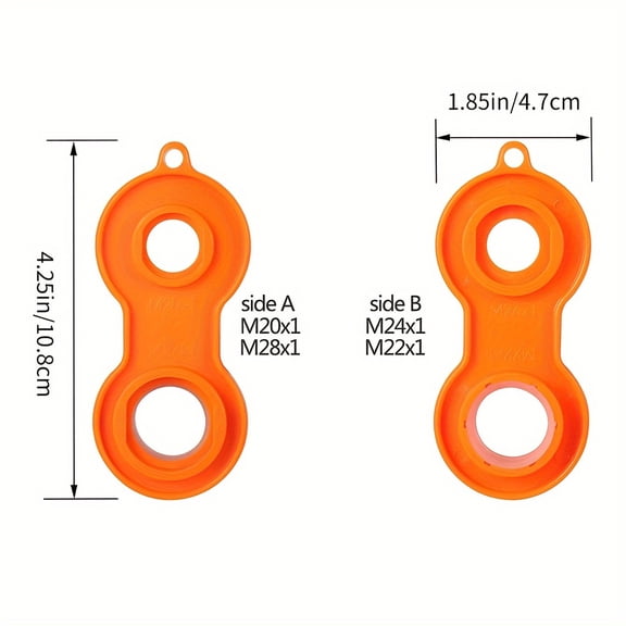 Faucet Aerator Wrench Tool Kit – Adjustable Aerator Removal Key Compatible with M20, M22, M24 & M28 Faucet Aerators, Plumbing Repair Tool for Kitchen Sink, Bathroom Faucet Installation & Maintenance
