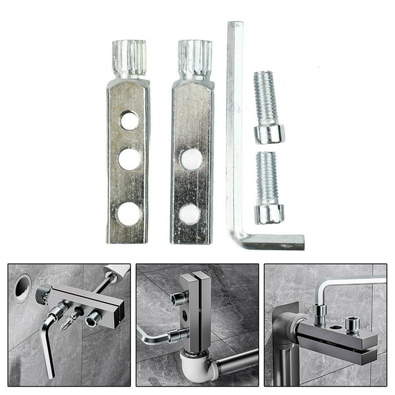 Faucet Angle Valve Wire Extractor,20MM 25MM Metal Tap Reverse Thread Broken Pipe Head Screw Removal Tool,Plumbing Repair Tool(Bagged)