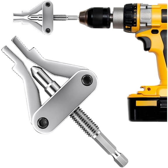 Faucet Angle Valve, Wire Extractor Steel, Hex Shank Pipe, Repair Tool, Versatile Broken Wire, Extractor Sturdy for, Drill Wrench Kitchen, Bathroom Plumbing Ergonomic, Cooking Multiuse