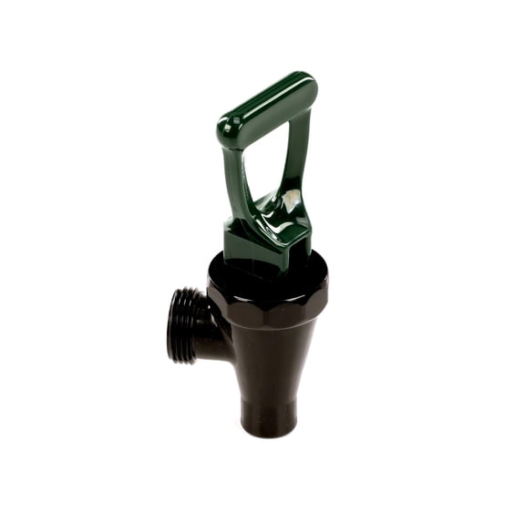 Wilbur Curtis Faucet Assy, Green Handle Plas WC-1841G-CH - Genuine OEM Replacement Part