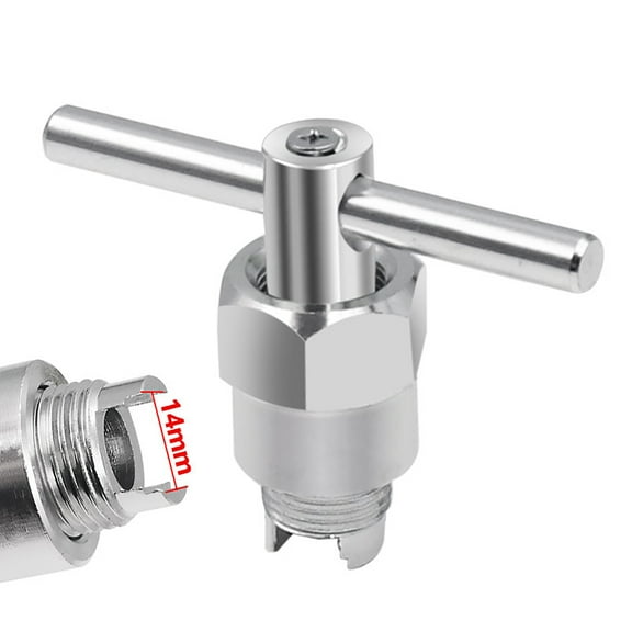 Faucet Cartridge Replacement Core Puller Heavy Duty Handle Tub Shower Cartridges Extractor Faucets Silver