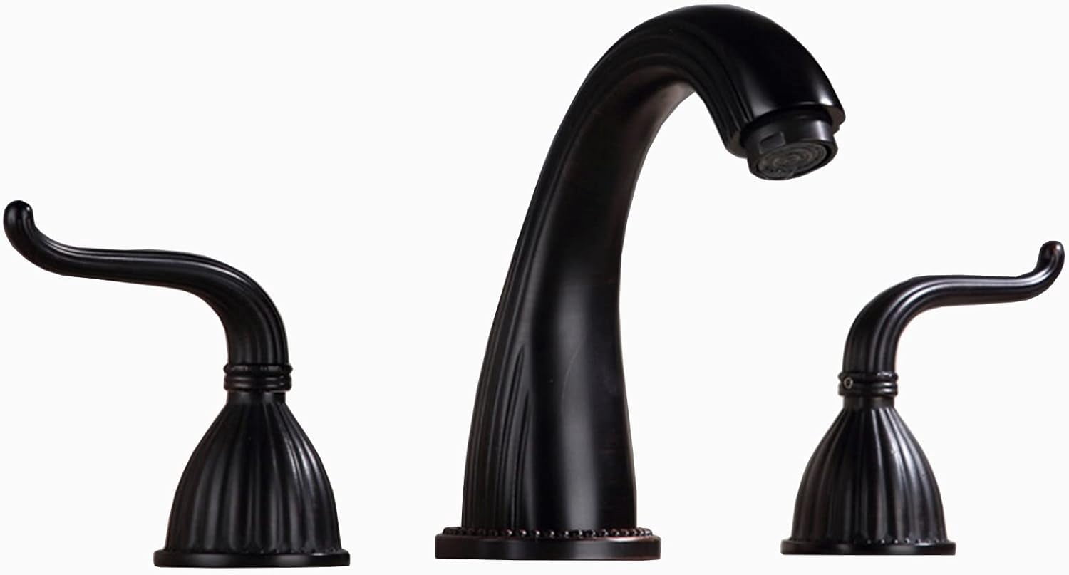 Faucet Compatible with Bathroom Sink 3 Piece,Bathroom Sink Faucet Brass