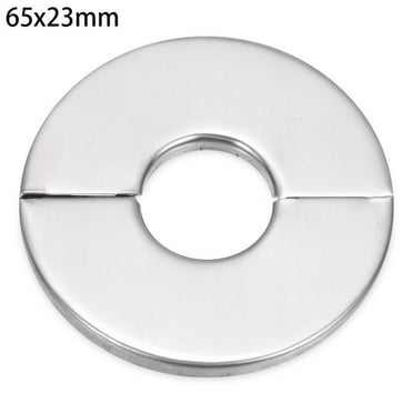 Tofficu 4pcs Stainless Steel Wall Split Flange Decorative Cover Plates