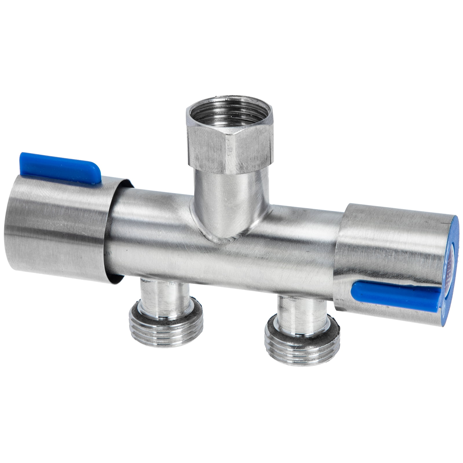 Faucet Diverter Connector Washing Machine Tap Shunt Double Outlet