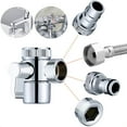 Faucet Diverter Valve with Faucet Aerator Sink Faucet to Garden Hose