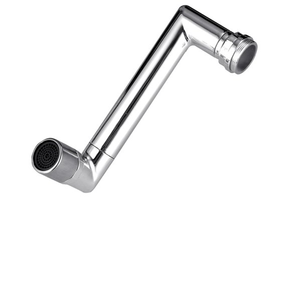 Faucet Extender, Rotatable Convenient Convenient Robotic Arm Large Angle Tight Sink Spray Tap For 24mm Od Faucet Bathroom ,Water Saving