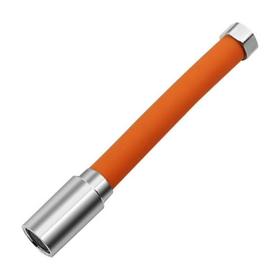 A Faucet Extension Pipe Universal Adapter With Stainless Steel Tube, Silicone Material And Water Saving Design For Kitchen And Bathroom 7.87X3.94X1.97In 0.23Lb