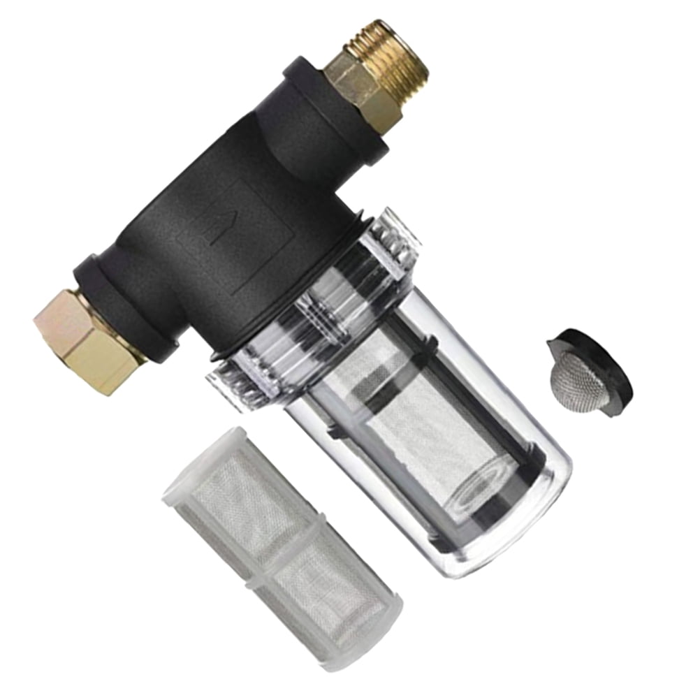 Faucet Filter Sink Water Softener Kitchen Nylon Stainless Steel Purifer