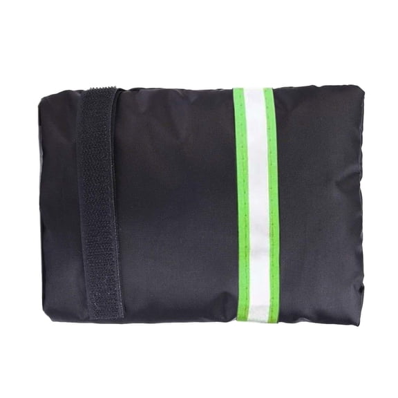 Faucet Freeze Protection Cover,Reusable Faucet Cover,Outdoor Faucet Cover for Winter,Waterproof Faucet Insulation Wrap with Reflective Strip,for Garden Yard Outside Hose,20x7.87 inch(Black 22x18cm)