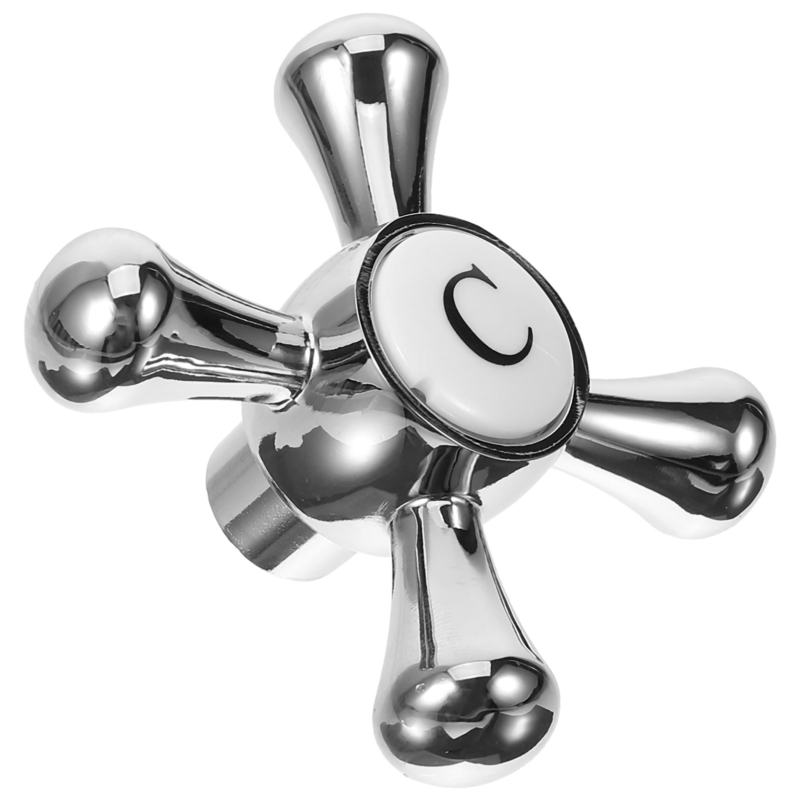 Faucet Handle Basin Zinc Alloy Laundry Tub Universal Bathroom Sink Knob