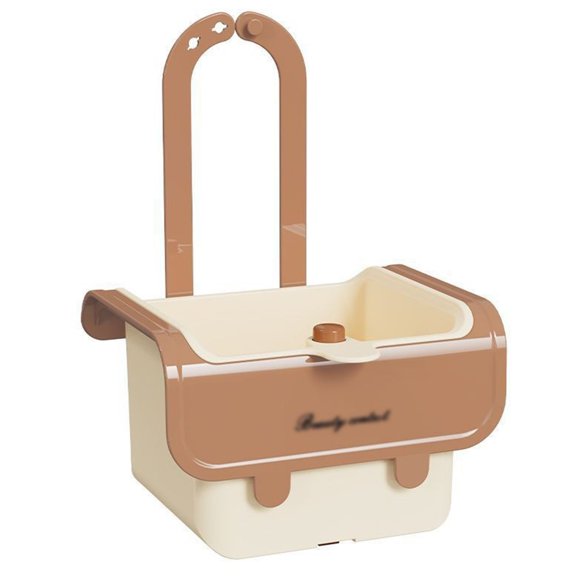 Faucet Hanging Strainer, Plastic Kitchen Sink Drain Basket, Food Fruit Vegetable Drain Shelf