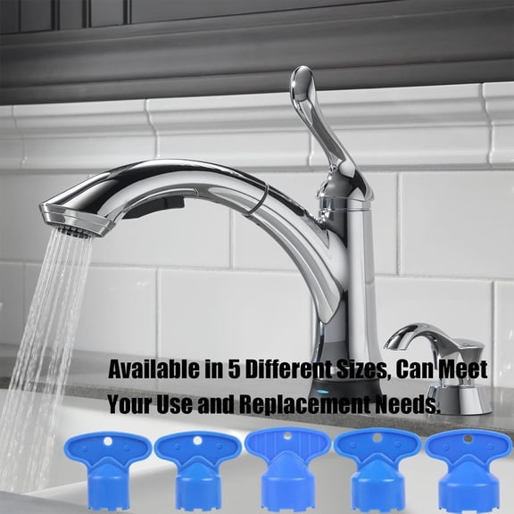 Faucet Key Removal Tool With 4 Sizes Recessed Key For Bathroom Kitchen Faucet Removal Tool