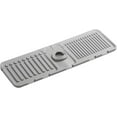 thumbnail image 1 of Faucet Mat for Kitchen Sink,2024 New Kitchen Sink Splash Proof Silicone Drainage Mat,Splash Guard for Kitchen Sink Area,Sink Faucet Mat Splash Guard for Kitchen Bathroom (Gray, Standard), 1 of 5