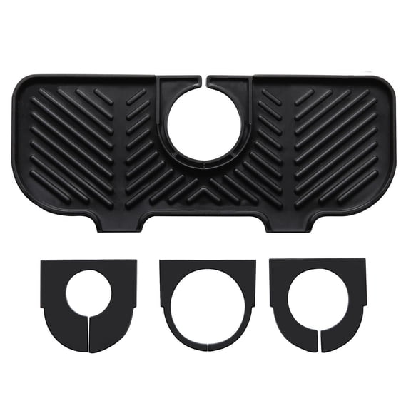 Faucet Mat - Water Catcher for Kitchen Sink - Prevent Countertop Splashing