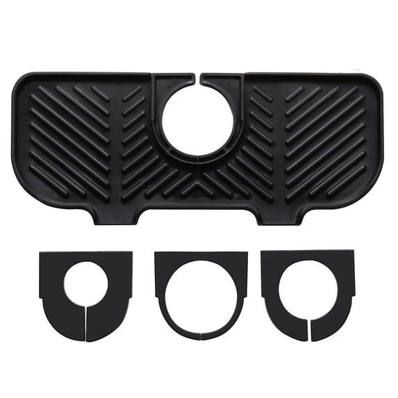 Faucet Mat - Water Catcher for Kitchen Sink - Prevent Countertop Splashing