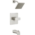 thumbnail image 1 of Faucet Modern  Matte  Shower Faucet  Tub and Shower Trim Kit with Single-Spray Touch-Clean  Shower Head  Matte  (Valve Not Included), 1 of 6