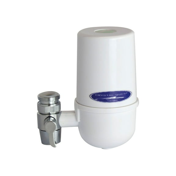 Faucet Mount Water Filter System (6 Stages) White