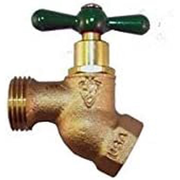 Arrowhead Brass NoKink Faucet - 3/4 In Aluminum Rough Finish - Outdoor Use