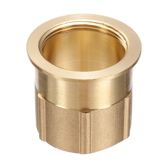 Faucet Nut Fixed Base, ID 1.18" x H 1.42" Copper Fixing Nut Tap Fastener, Fixed Faucet Assembly for Kitchen and Bathroom