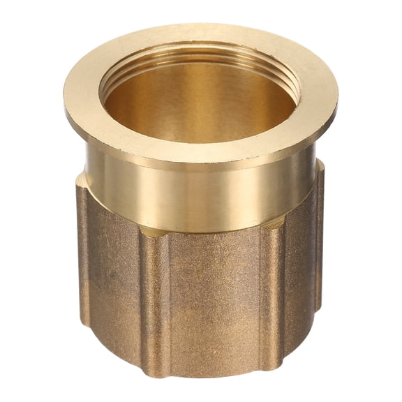 Faucet Nut Fixed Base, ID 1.18" x H 1.65" Copper Fixing Nut Tap Fastener, Fixed Faucet Assembly for Kitchen and Bathroom