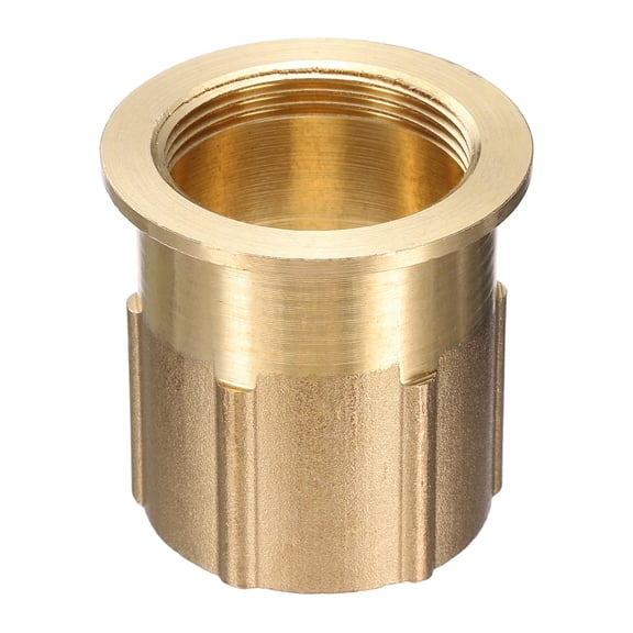 Faucet Nut Fixed Base, ID 1.18" x H 1.69" Copper Fixing Nut Tap Fastener, Fixed Faucet Assembly for Kitchen and Bathroom