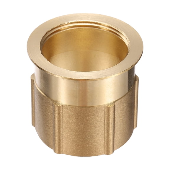 Faucet Nut Fixed Base, ID 1.18"xH 1.42" Copper Fixing Nut Tap Fastener, Fixed Faucet Assembly for Kitchen and Bathroom