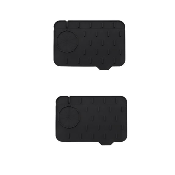 Faucet Pad Splash Guard - Water Blocking Sink Protector, Dishwasher Safe Kitchen Accessory, Clutter Reduction Organizer