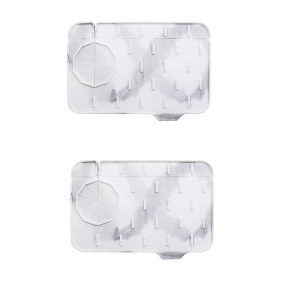 Faucet Pad Splash Guard - Water Blocking Sink Protector, Dishwasher Safe Kitchen Accessory, Clutter Reduction Organizer